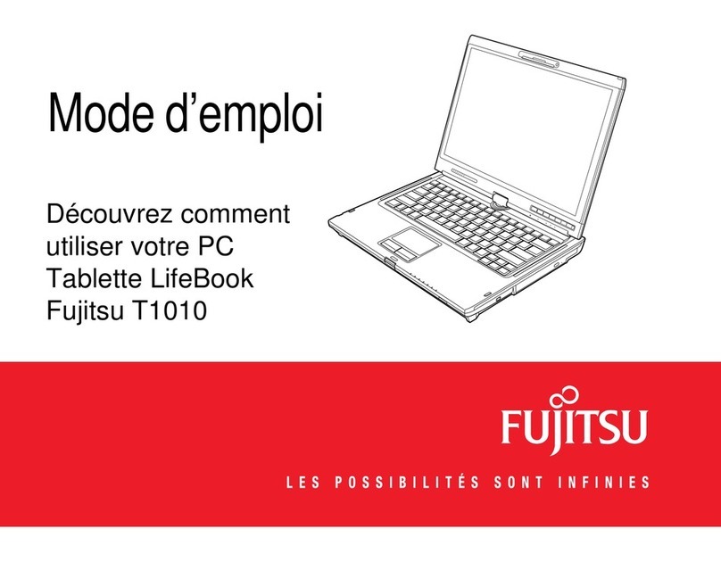 Fujitsu T1010 - LifeBook Tablet PC Assembly instructions