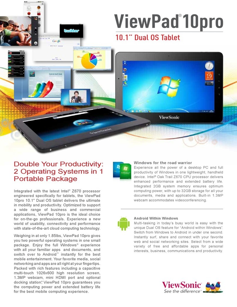 ViewSonic ViewPad 10pro User manual