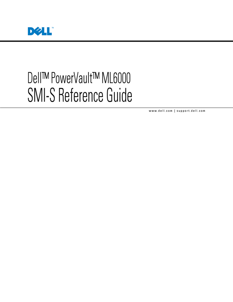 Dell PowerVault ML6000 User manual Dell PowerVault ML6000 User manual