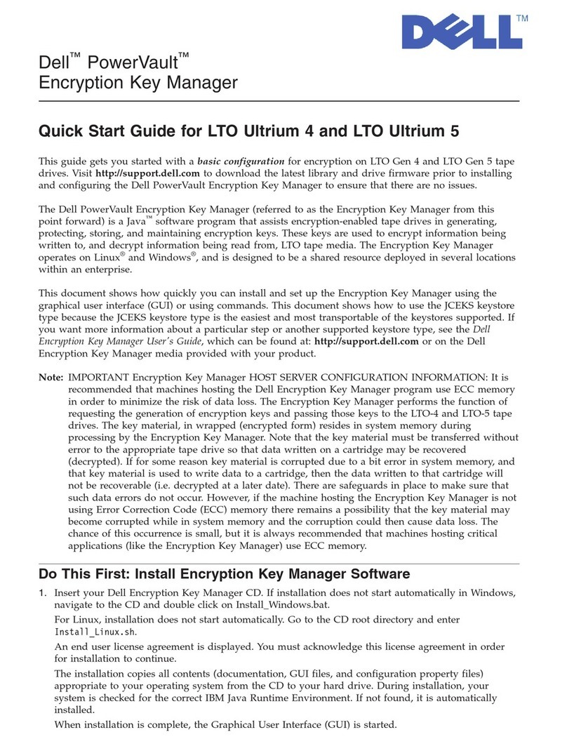 Dell PowerVault ML6000 User manual