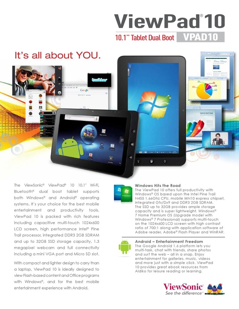 ViewSonic ViewPad 10 User manual
