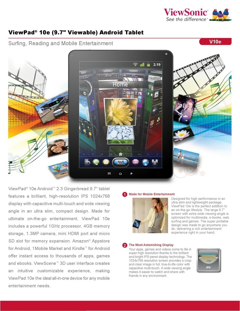 ViewSonic ViewPad 10e User manual