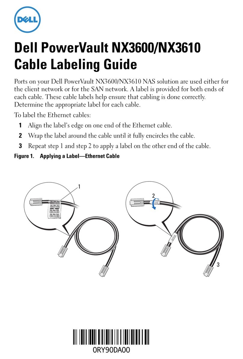 Dell PowerVault NX3600 supplementary guide Dell PowerVault NX3600 supplementary guide