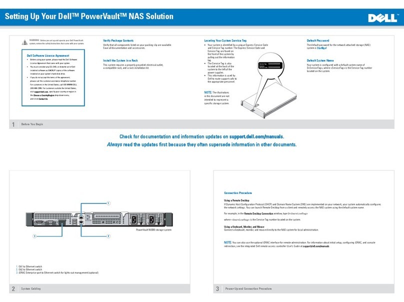 Dell PowerVault NX300 User instructions