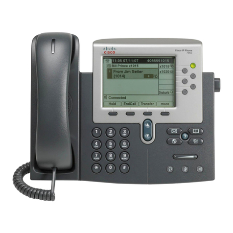 Cisco CP-7942G Quick start guide