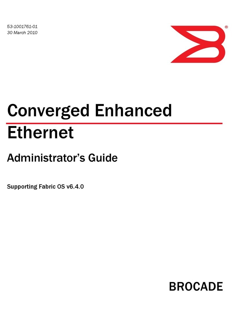 Brocade Communications Systems 1606 Administrator's guide