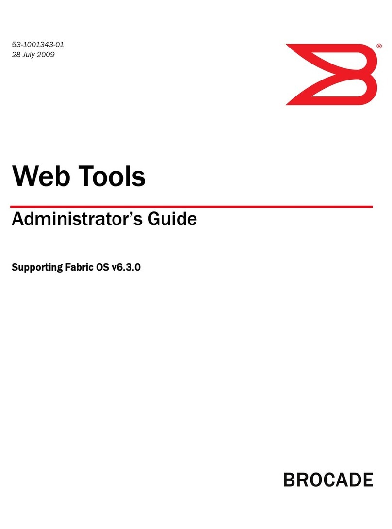 Brocade Communications Systems 1606 Administrator's guide Brocade Communications Systems 1606 Administrator's guide