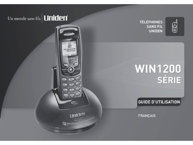 Uniden WIN1200 Series User manual