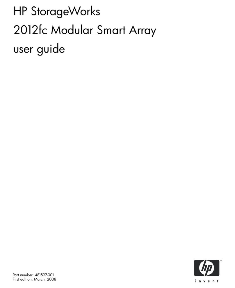 HP StorageWorks 2000fc User manual