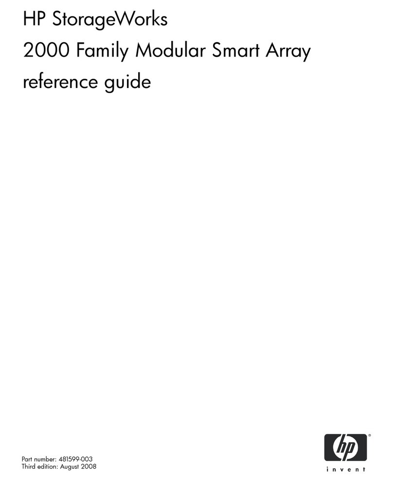 HP StorageWorks 2000fc reference guide