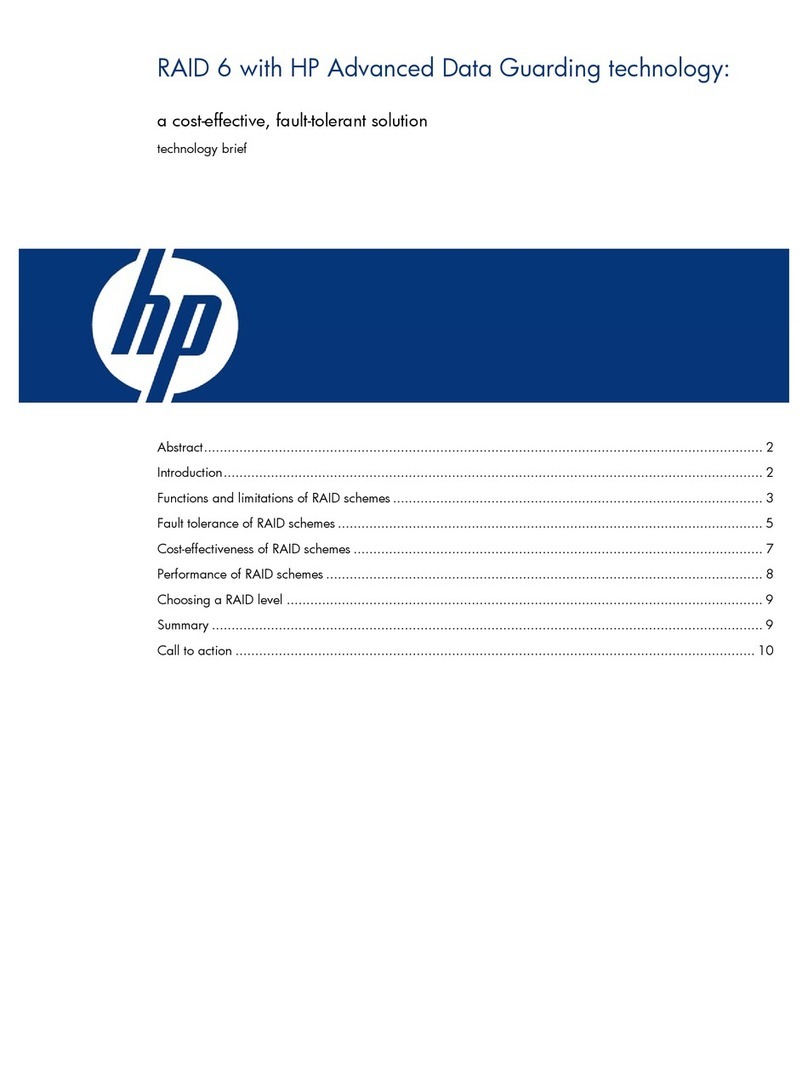 HP 381513-B21 - Smart Array P800 Controller... User manual
