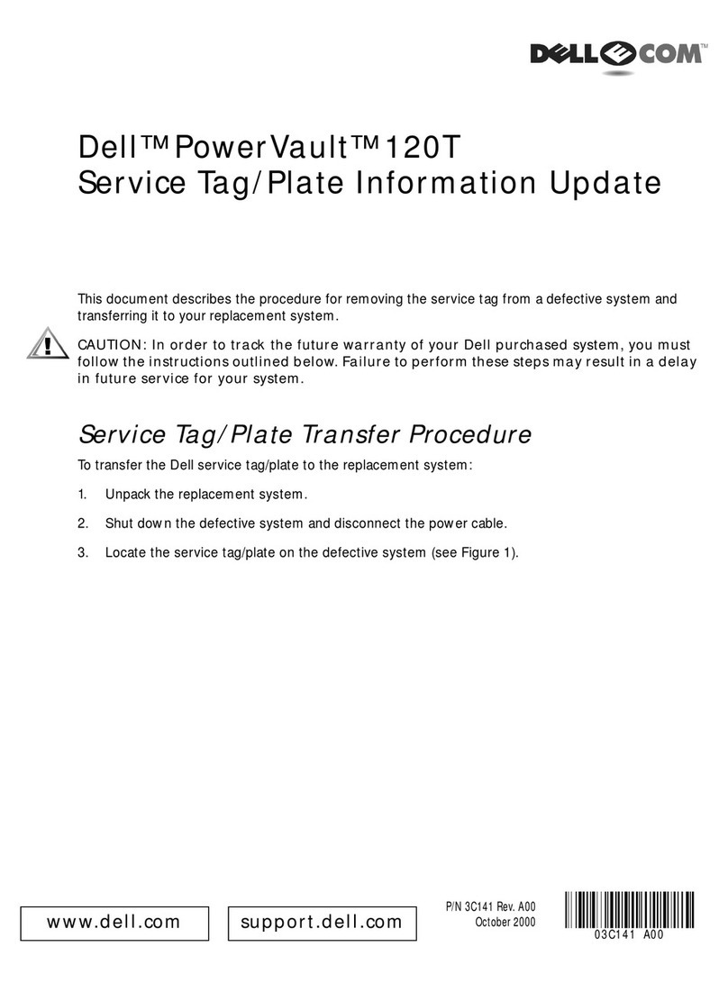 Dell PowerVault 120T DLT1 Technical manual