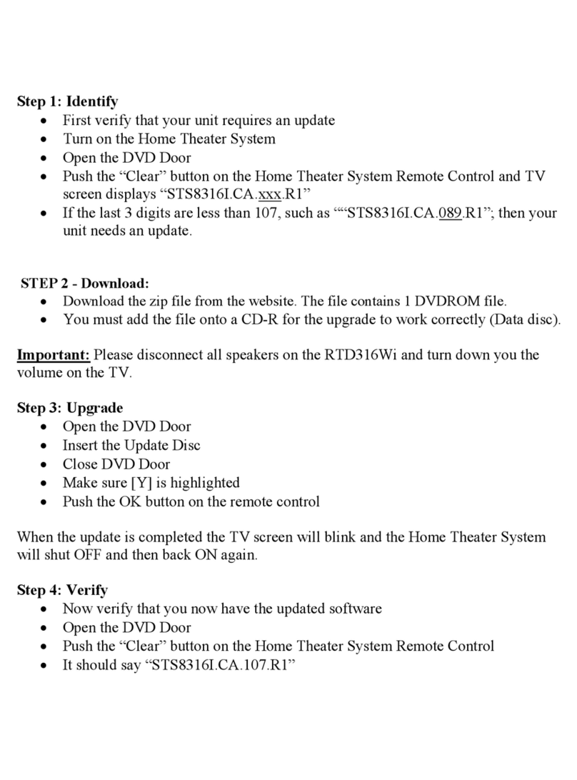 RCA RTD316Wi User manual
