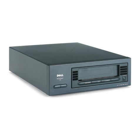 Dell PowerVault 110T DLT VS80 User manual Dell PowerVault 110T DLT VS80 User manual