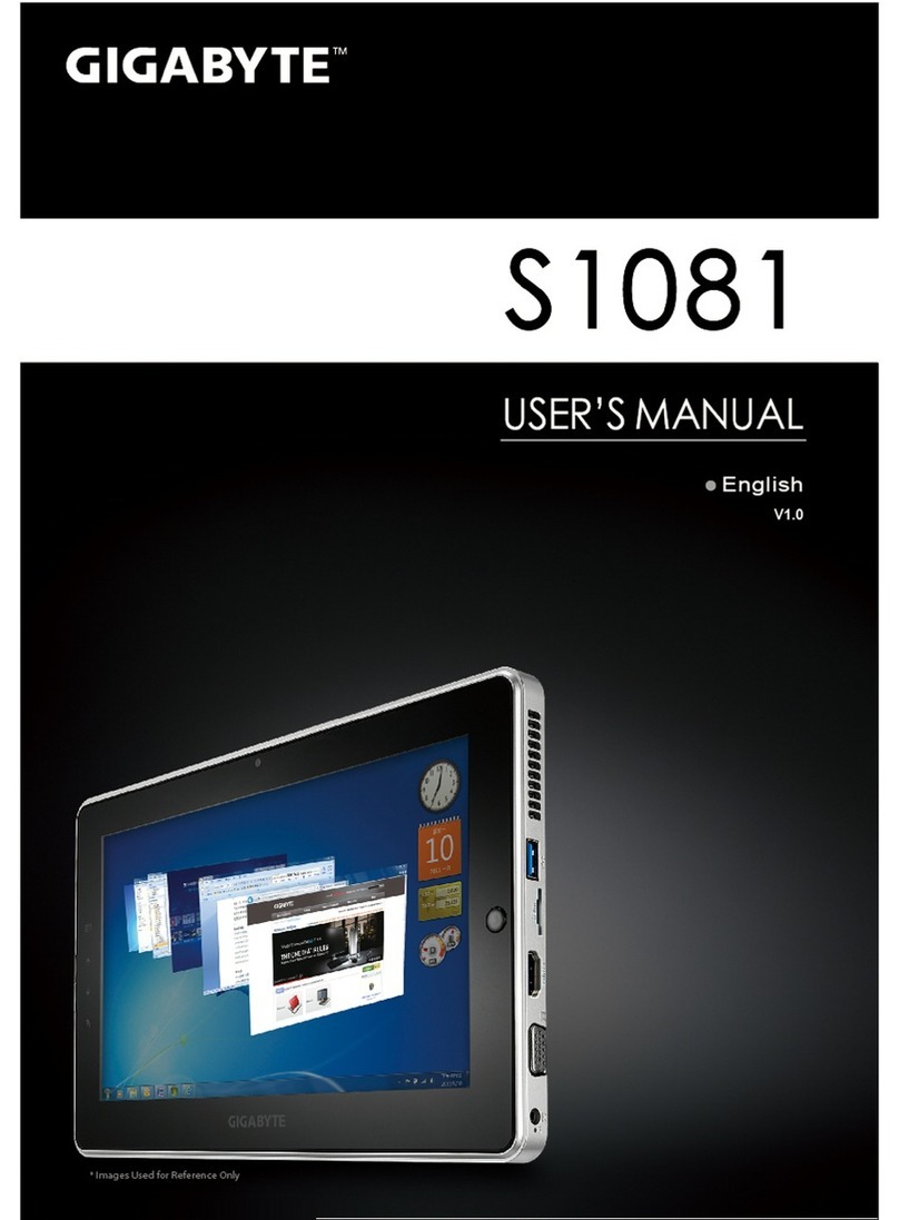 Gigabyte S1081 user manual