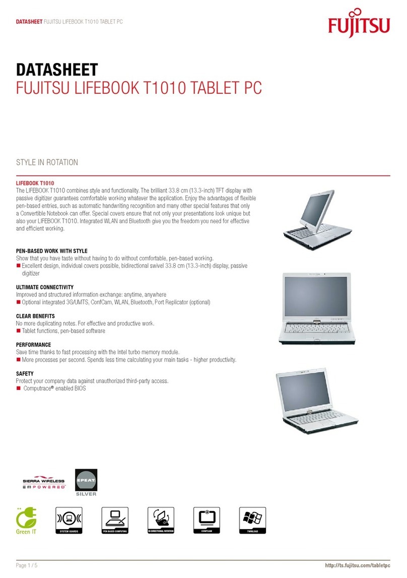 Fujitsu FPCM11383 User manual
