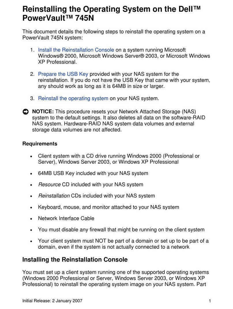 Dell PowerVault 745N User guide