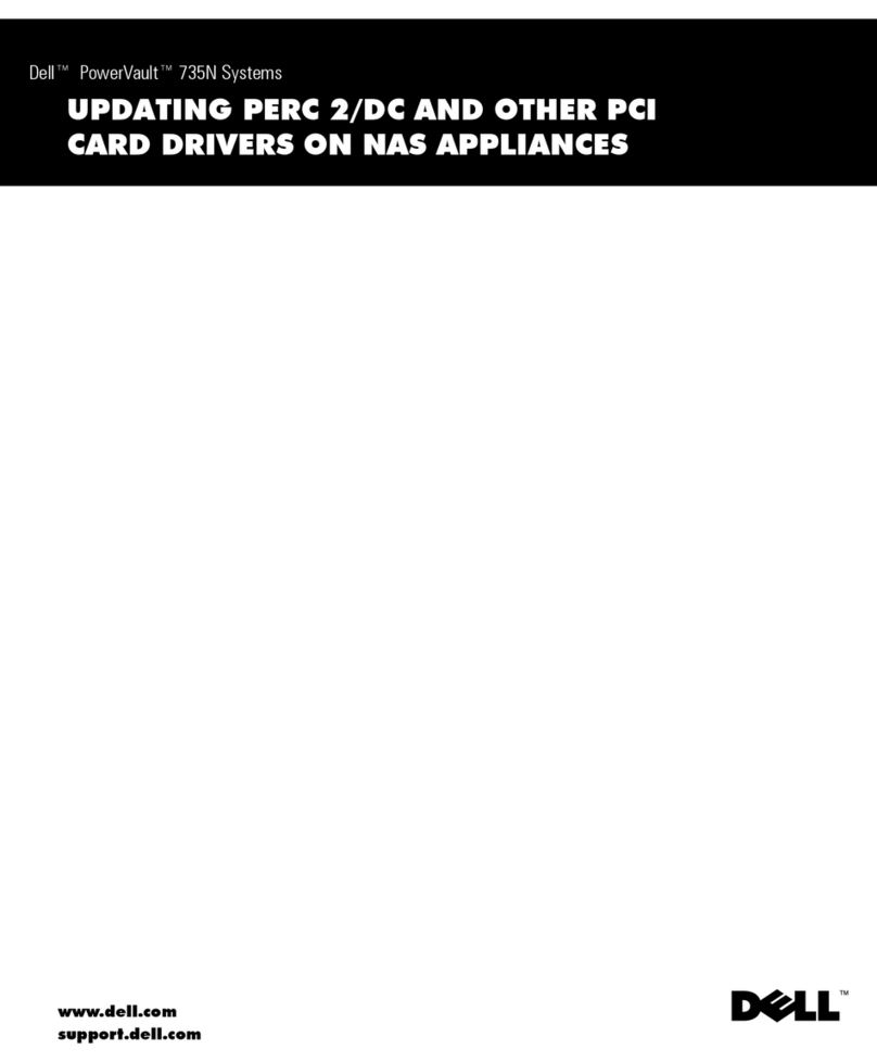 Dell PowerVault 735N Update guide