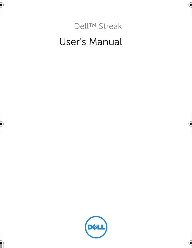 Dell Streak User manual