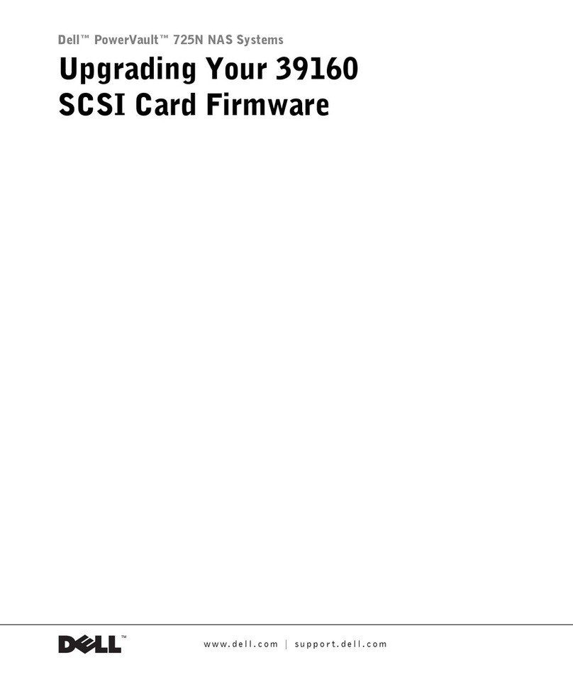 Dell PowerVault 725N Use and care manual