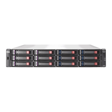 HP StorageWorks 2000sa User manual HP StorageWorks 2000sa User manual