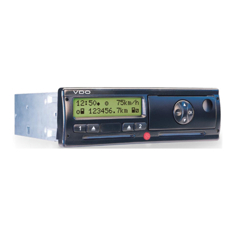 VDO DTCO 1381 REL. 1.3 - User manual