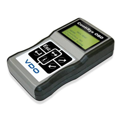 VDO CONTISYS OBD - Quick reference guide