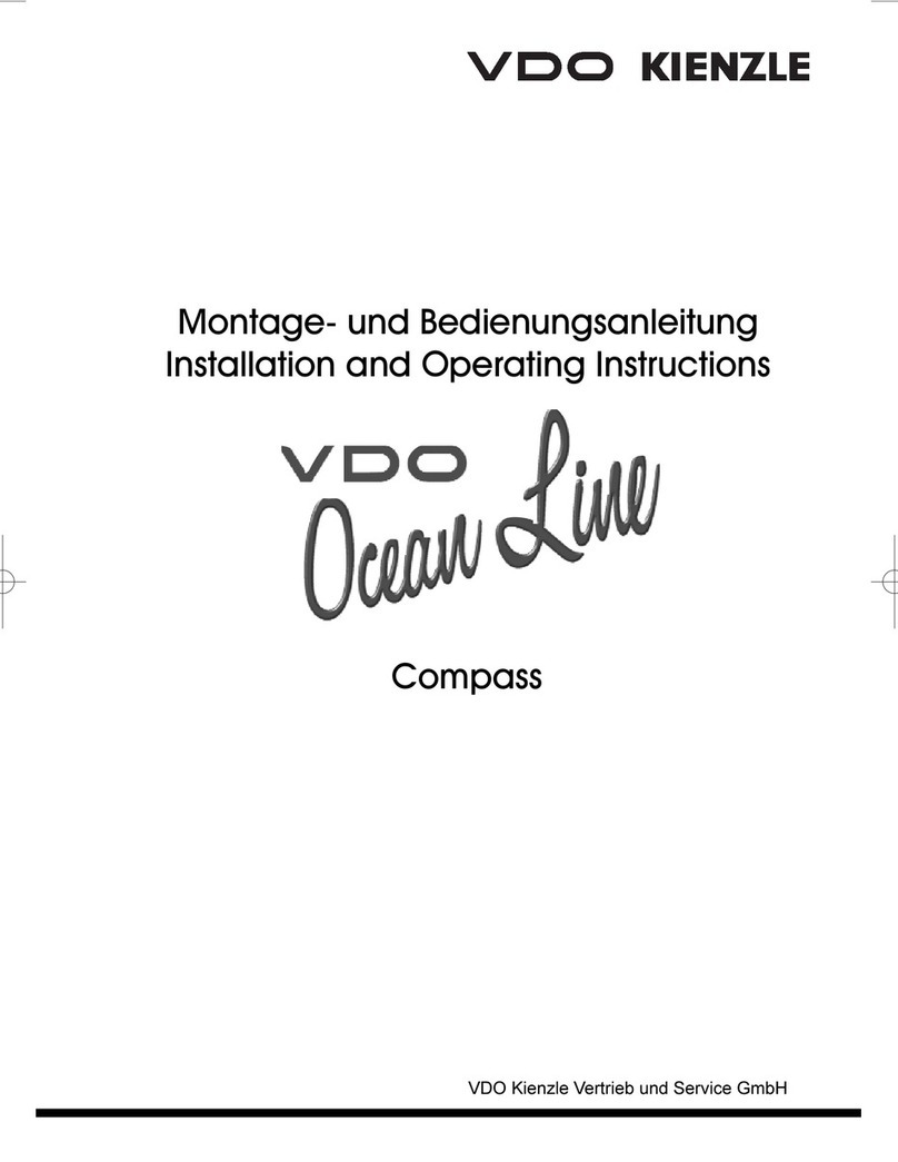 VDO COMPASS User manual