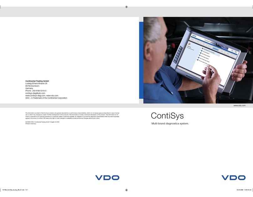 VDO CONTISYS brochure