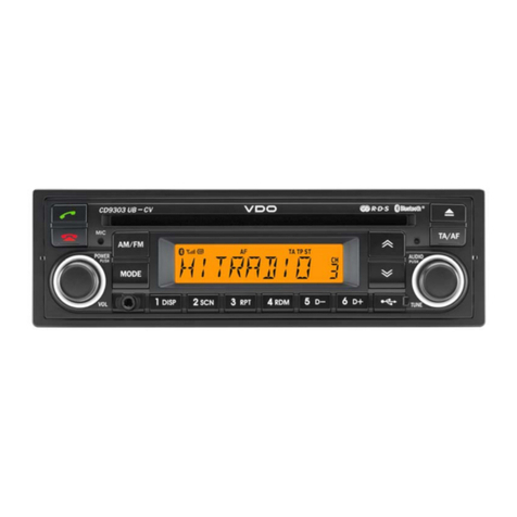 VDO CD 9303UB-CV - manual