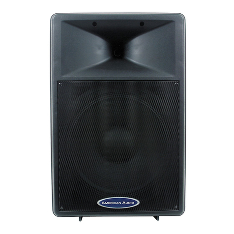 American Audio DLS 15P manual
