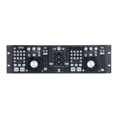 American Audio DP-2 User manual