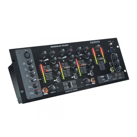 American Audio Q-2422 PRO User guide and reference manual