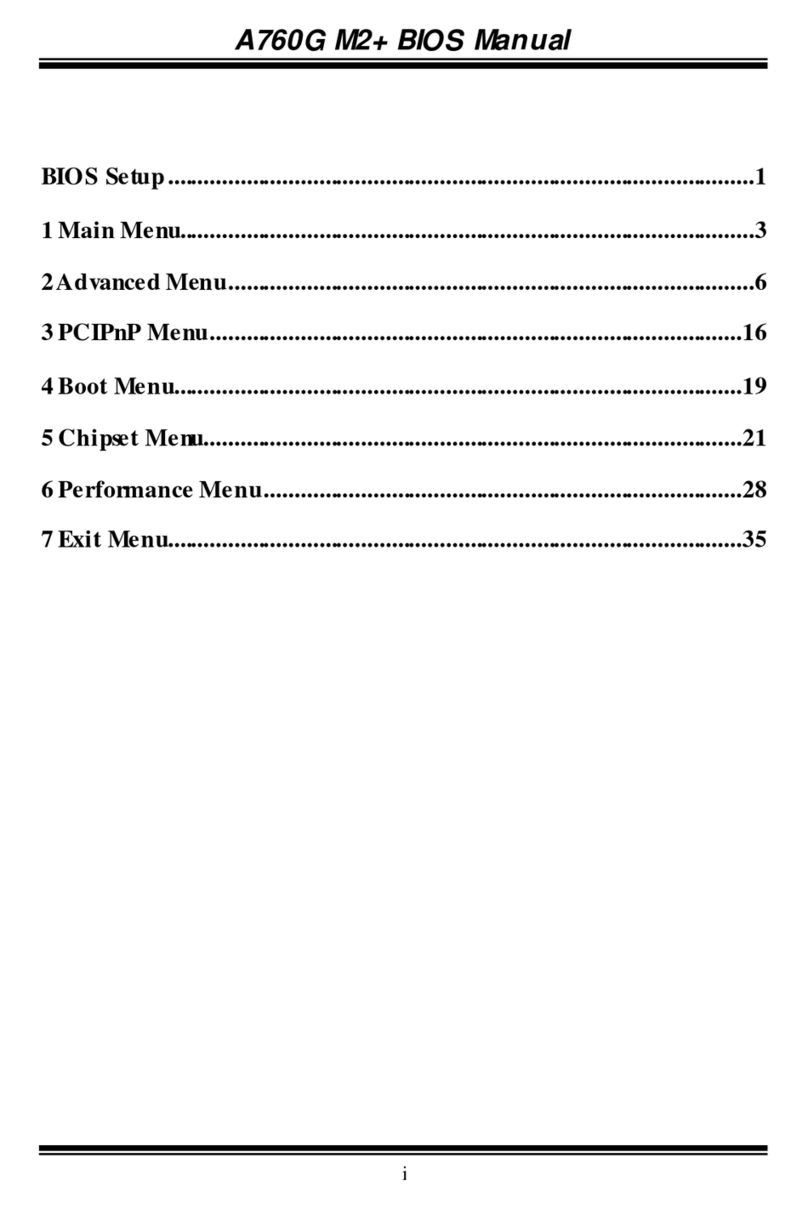Biostar A760G M2 PLUS - BIOS User manual