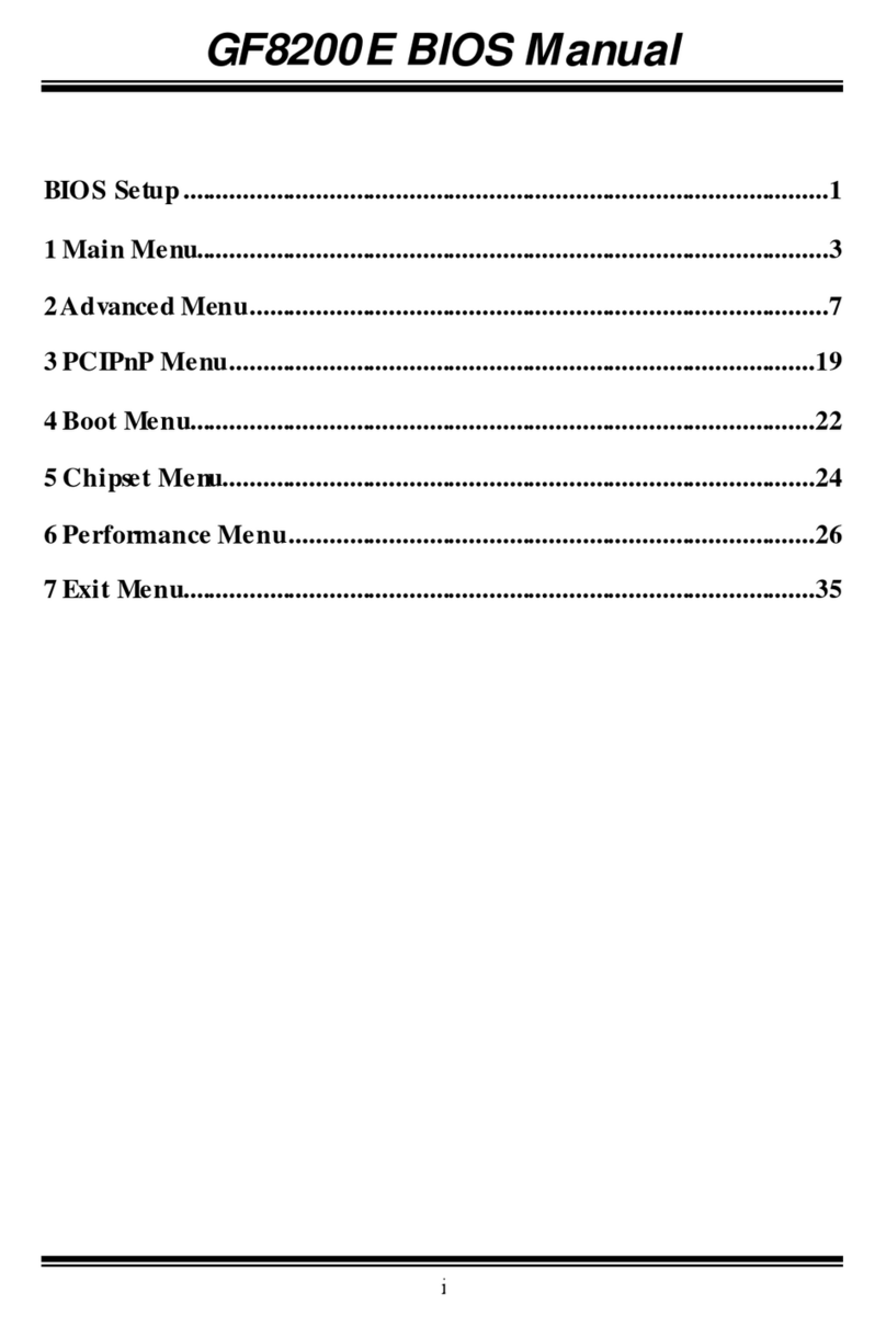 Biostar GF8200E - BIOS User manual Biostar GF8200E - BIOS User manual