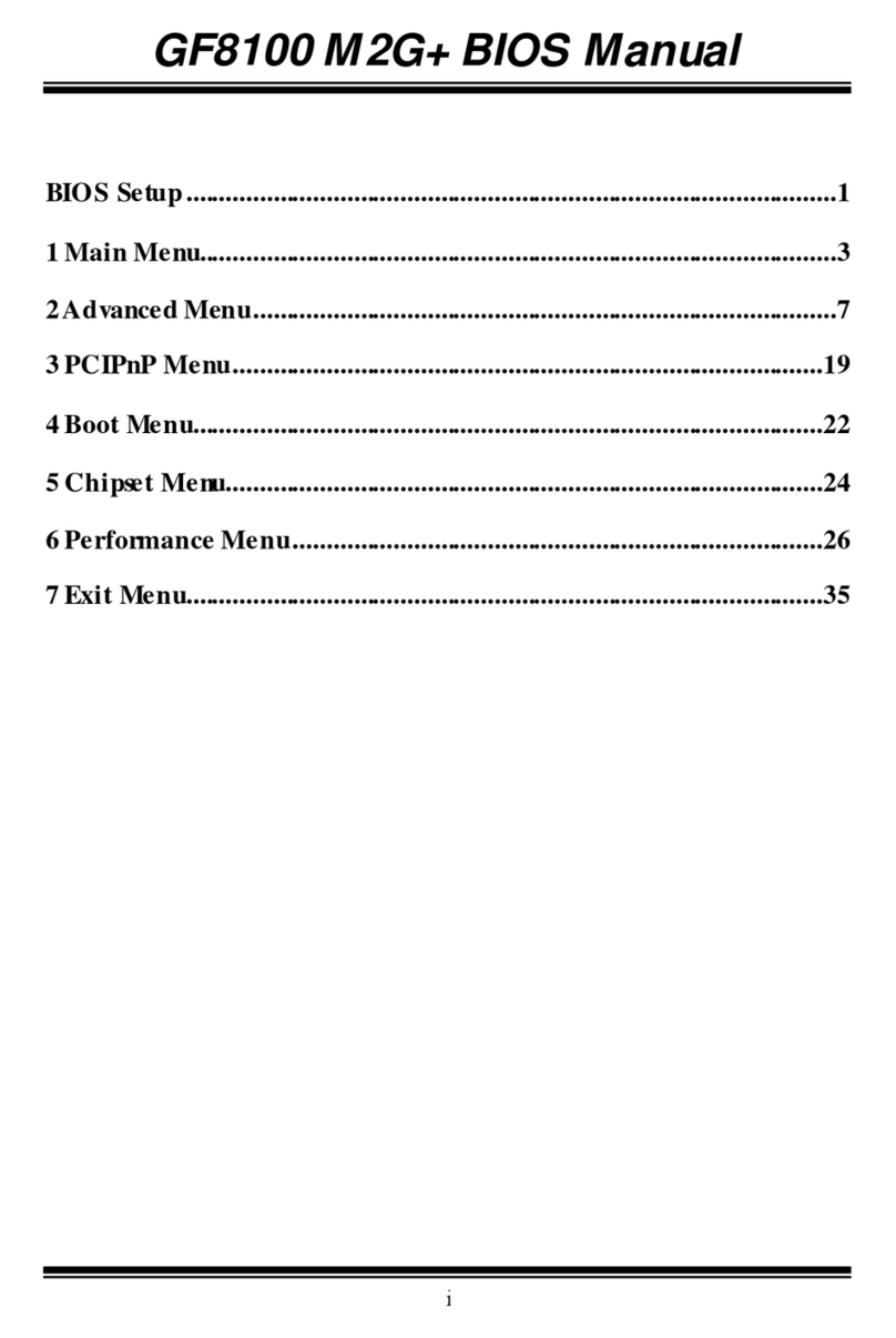 Biostar GF8100 M2G PLUS - BIOS manual