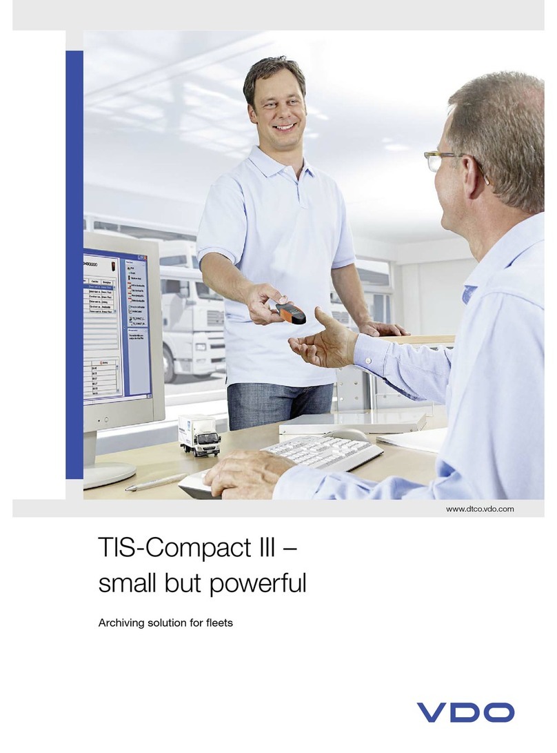 VDO TIS-COMPACT III brochure