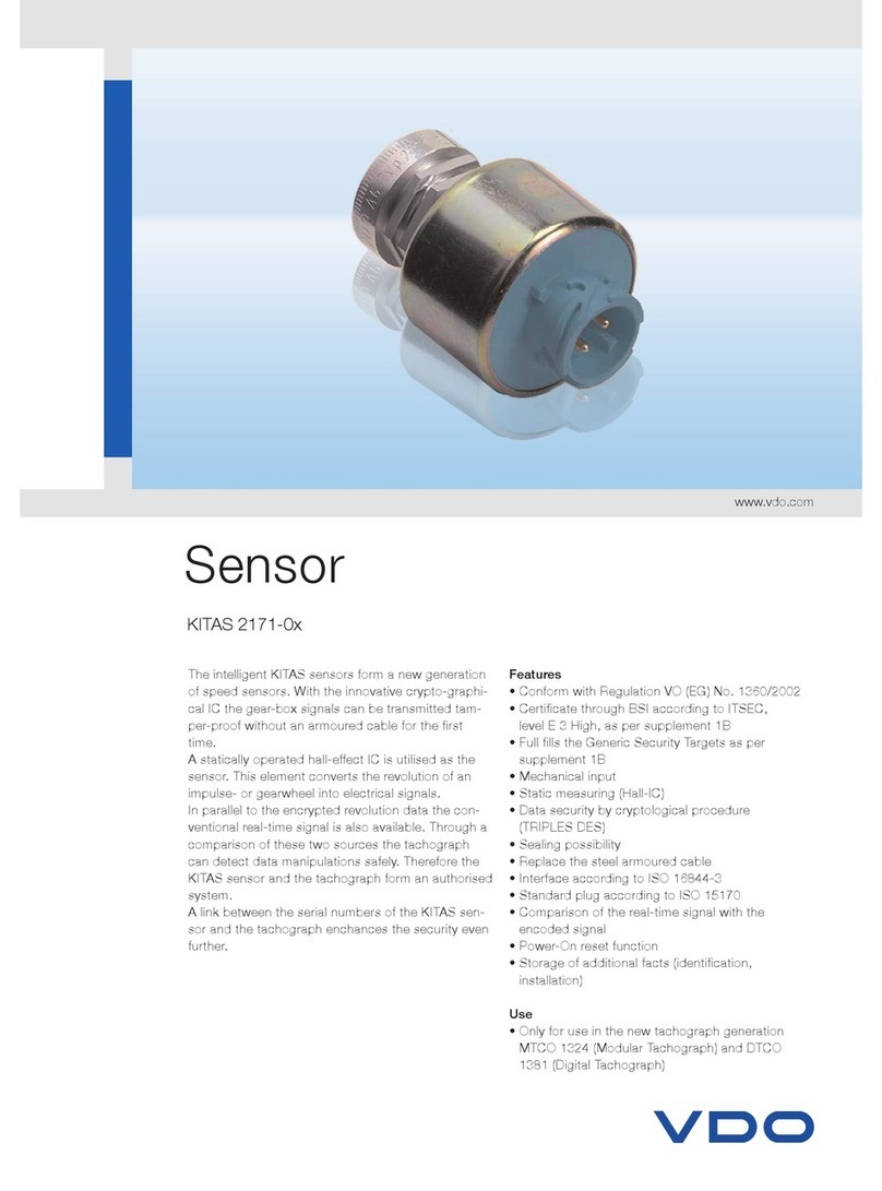 VDO SENSOR KITAS 2171-0 datasheet