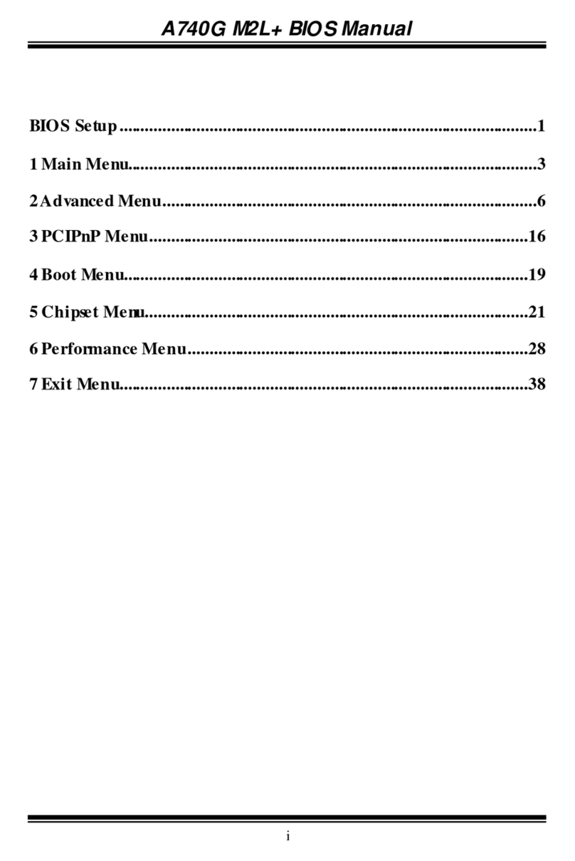 Biostar A740G M2L PLUS - BIOS 2 User manual Biostar A740G M2L PLUS - BIOS 2 User manual