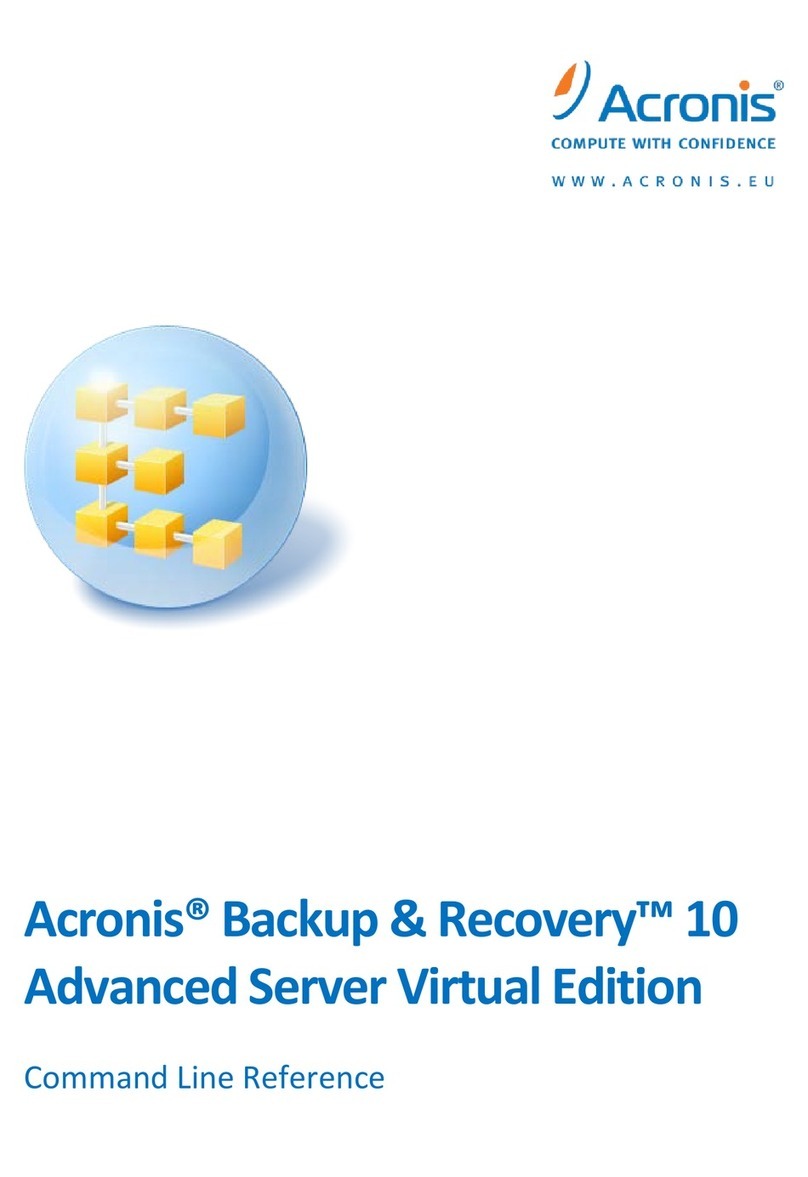 ACRONIS BACKUP RECOVERY 10 ADVANCED SERVER VIRTUAL EDITION - COMMAND... Cli reference guide ACRONIS BACKUP RECOVERY 10 ADVANCED SERVER VIRTUAL EDITION - COMMAND... Cli reference guide