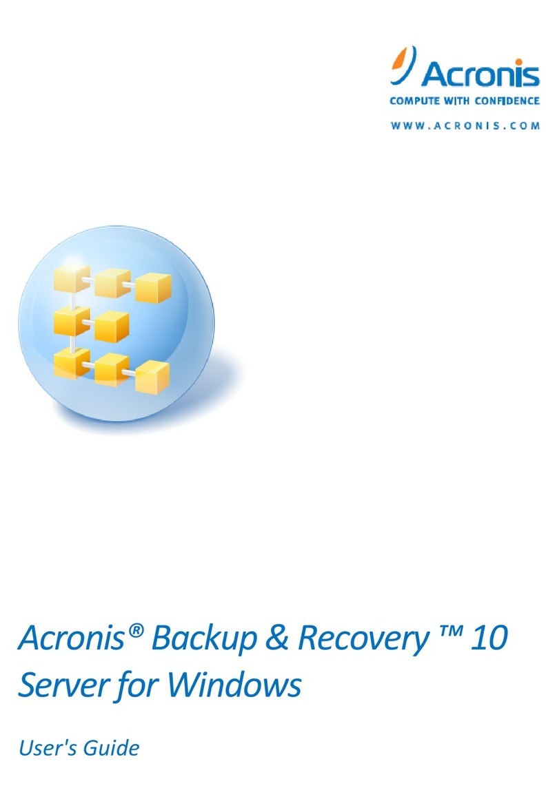 ACRONIS BACKUP AND RECOVERY 10 SERVER FOR LINUX - user guide