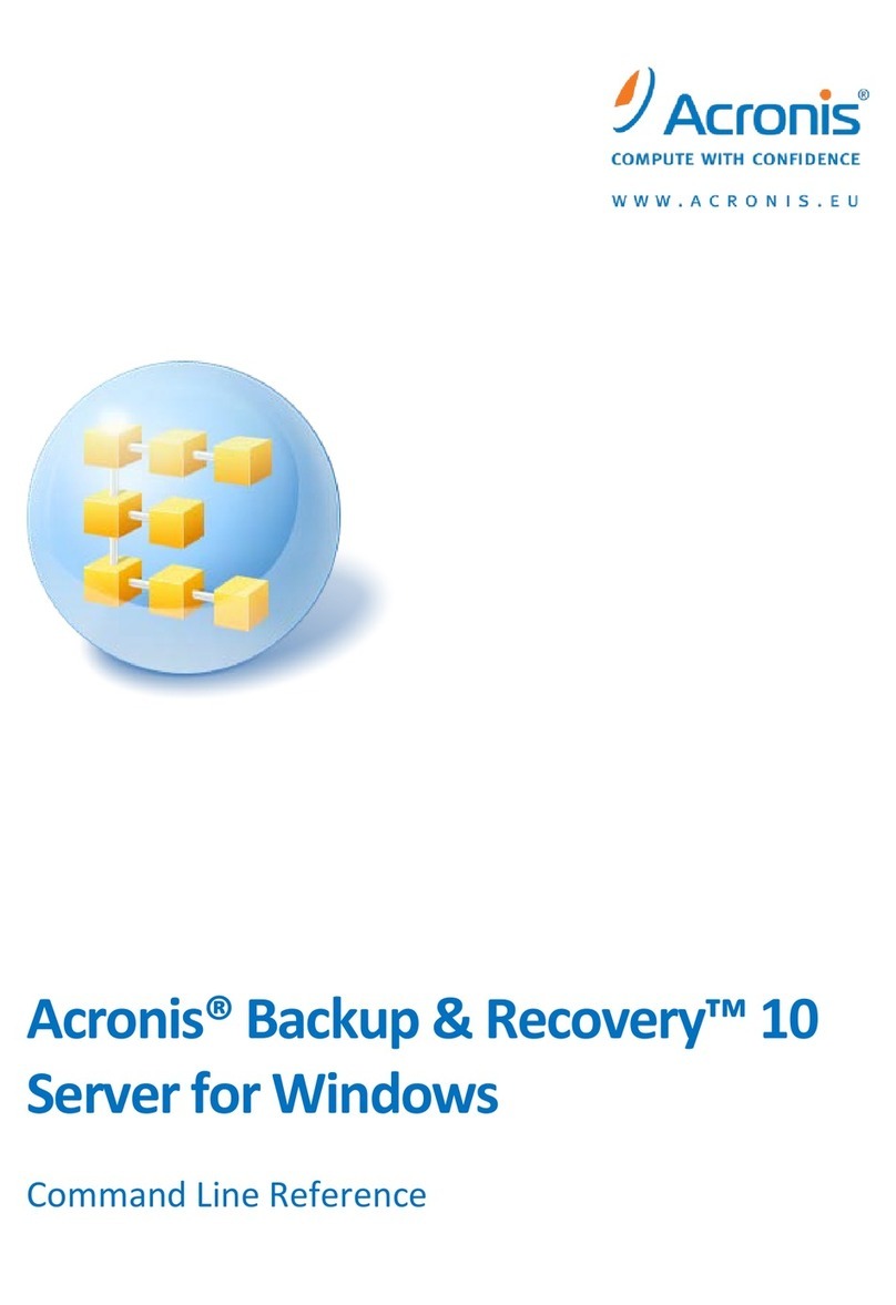 ACRONIS BACKUP RECOVERY 10 SERVER FOR LINUX - COMMAND... Cli reference guide ACRONIS BACKUP RECOVERY 10 SERVER FOR LINUX - COMMAND... Cli reference guide