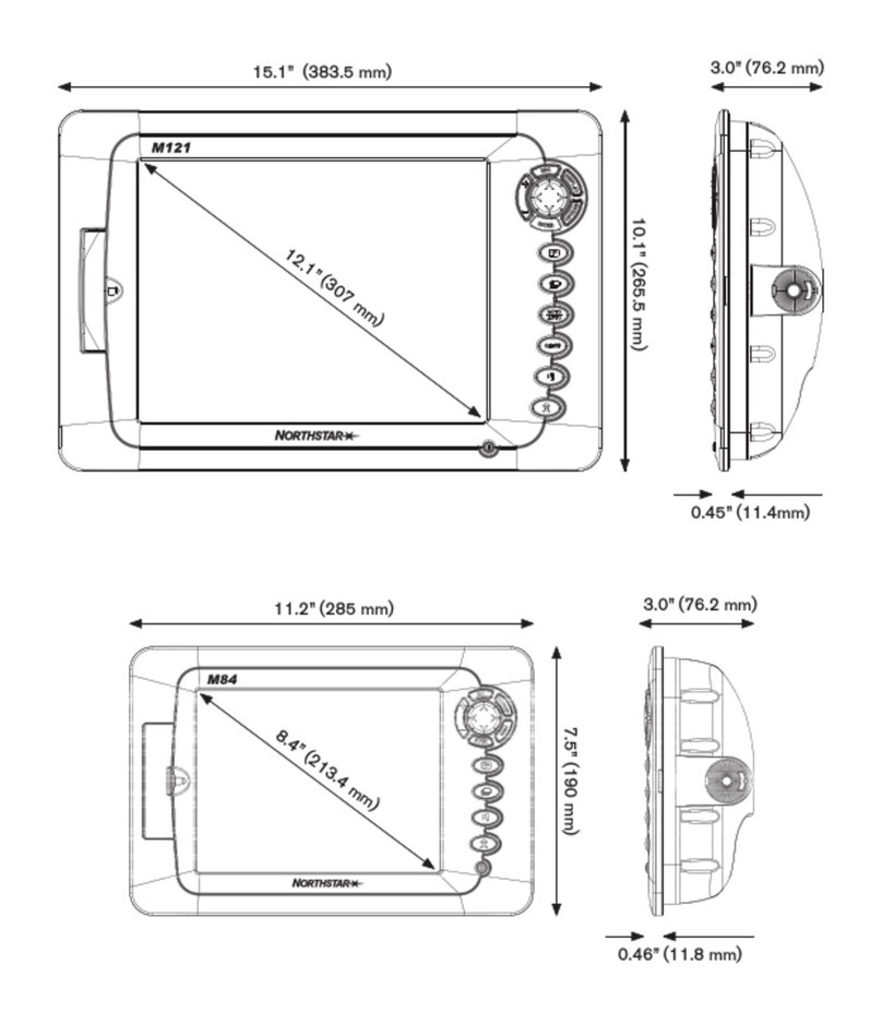 NorthStar M121 Dimensions