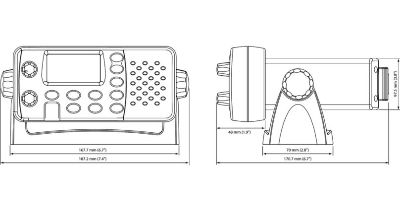NorthStar EXPLORER 721 Dimensions