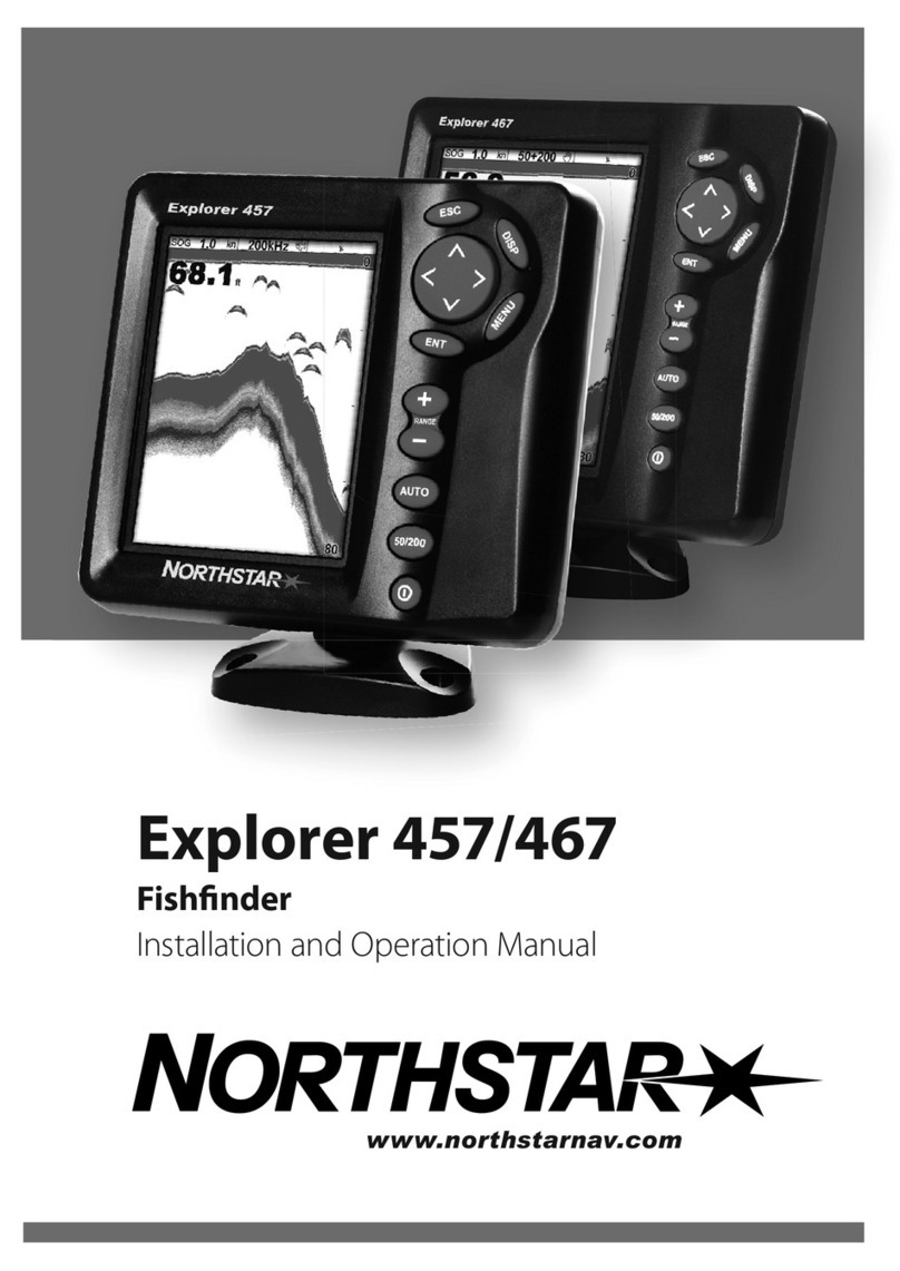 NorthStar EXPLORER 457 Installation and operation manual