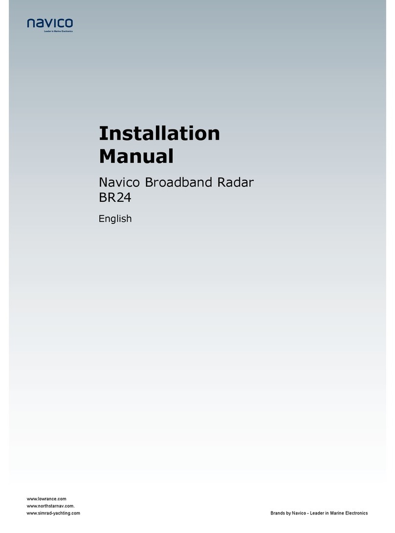 Navico BR24 - INSTALLATION REV D installation manual