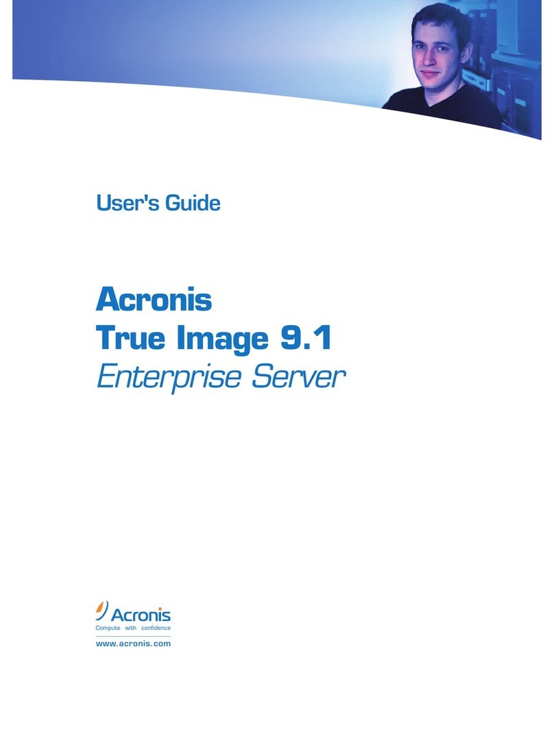 ACRONIS TRUE IMAGE 9.1 - ENTERPRISE SERVER user guide