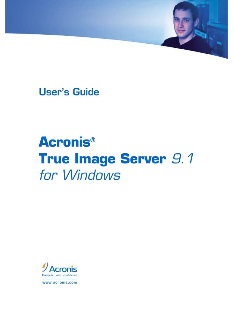ACRONIS TRUE IMAGE 9.1 - ENTERPRISE SERVER user guide