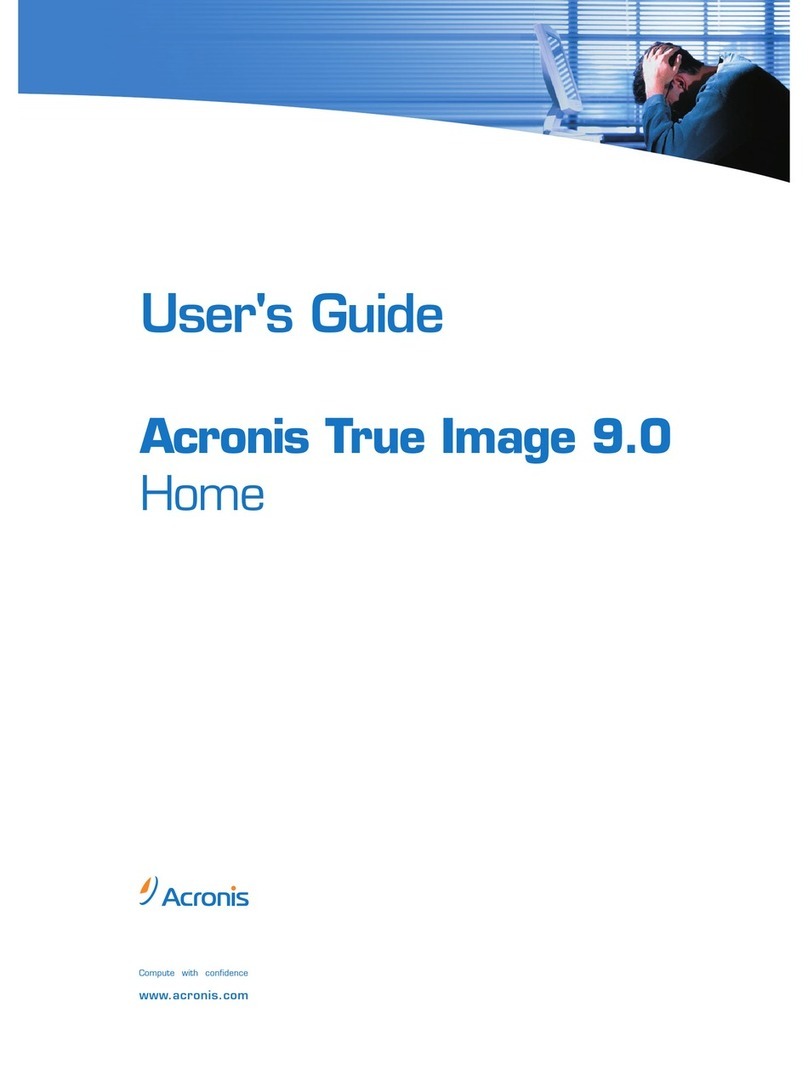 ACRONIS TRUE IMAGE 9.0 - HOME user guide ACRONIS TRUE IMAGE 9.0 - HOME user guide