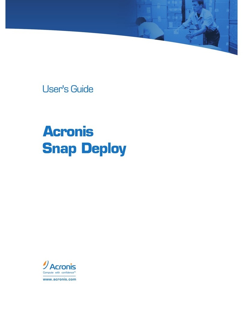 ACRONIS SNAP DEPLOY - User manual ACRONIS SNAP DEPLOY - User manual